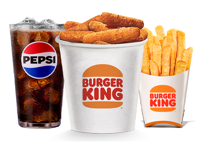 Combo Balde de Bastones Mozzarella