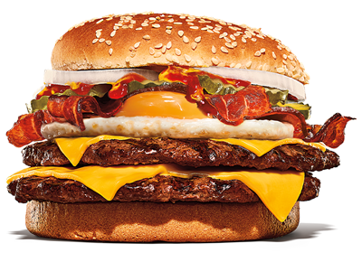 Mega Quarter Egg Bacon 2.0